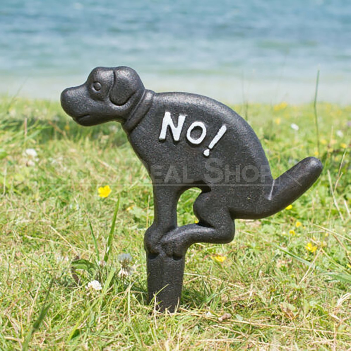 Rynx | No Poop! Stake Sign