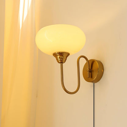Rynx | Nova Brass Plug In Wall Light