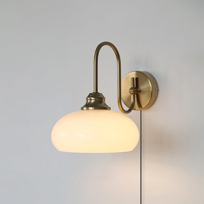 Rynx | Nova Brass Plug In Wall Light