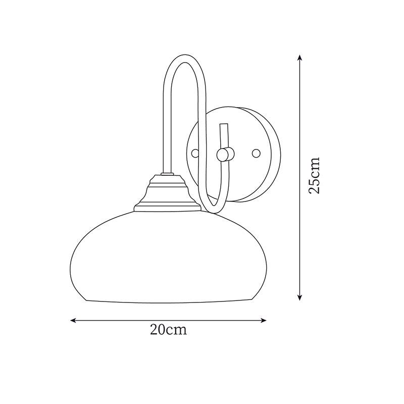 Rynx | Nova Brass Plug In Wall Light