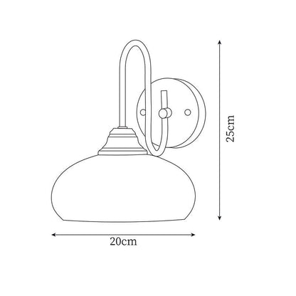 Rynx | Nova Brass Plug In Wall Light