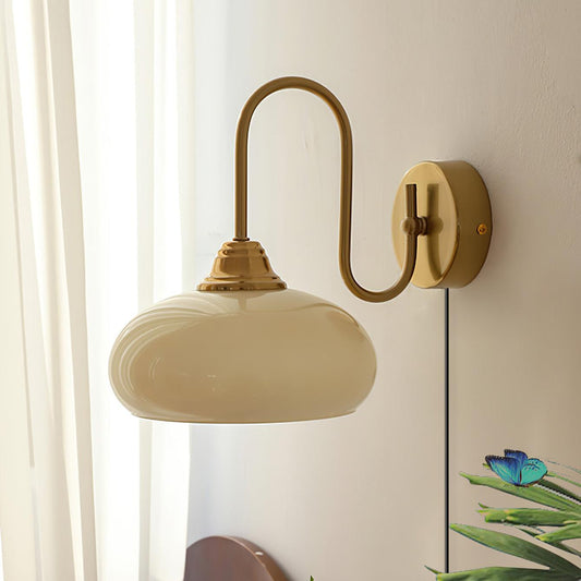 Rynx | Nova Brass Plug In Wall Light