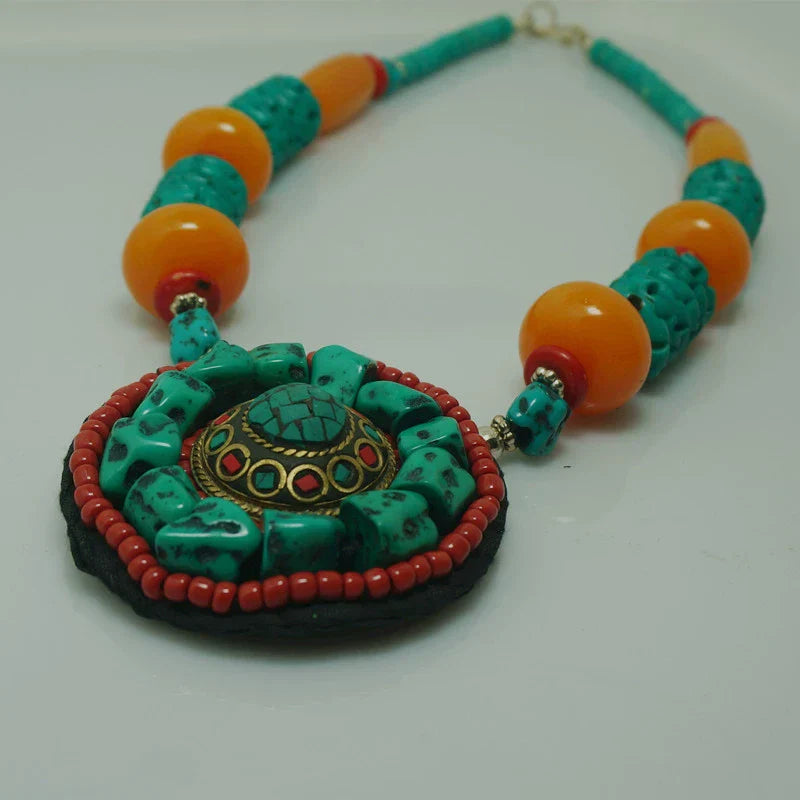 Rynx | Tibetan ethnic style jewelry, fashionable and atmospheric retro Tibetan accessories, Nepalese handmade necklaces