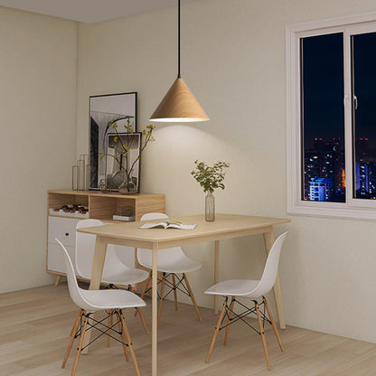 Rynx | Nordic Wood Hanging Lamp For Dining Room And Bedroom