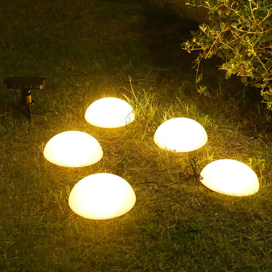 Rynx | Solar 5 Half Ball LED Outdoor Garden Decorative Lawn Stake Light