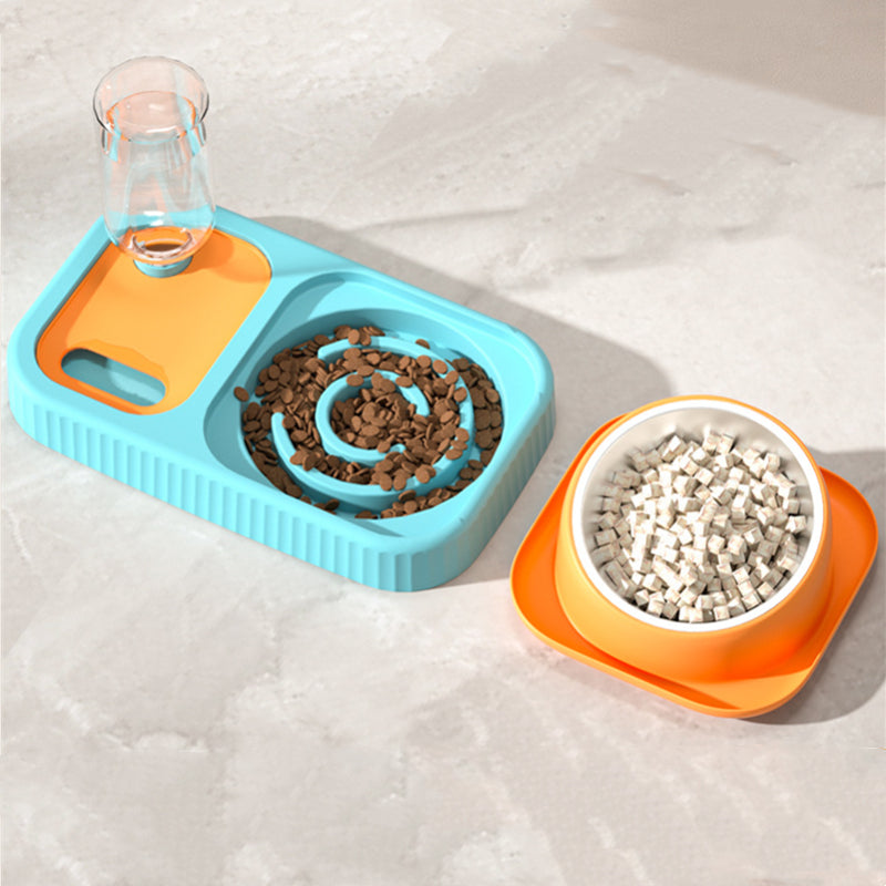 Rynx | Cat Bowls Water and Food Bowl Set, 2 in 1