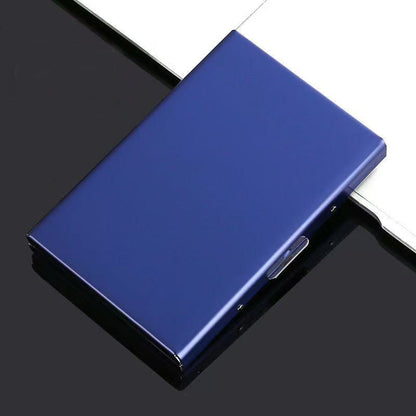 RYNX | 🔥🔥 - 💰💵Rfid Credit Card Holder Blue is a color that is often associated with the sky and the sea. It represents calm, peace, and trust. In many cultures, blue is also associated with wisdom and stability.