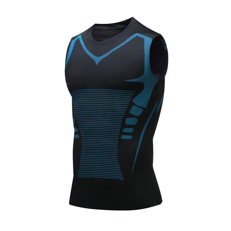 RYNX | Slimming Vest For Men (2+1 ) Black and Blue