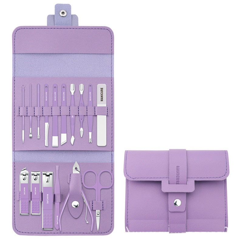 RYNX | 10-Piece Nail Care Set (Ten Colors)