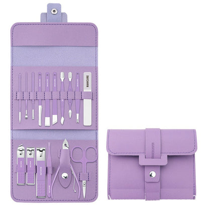 RYNX | 10-Piece Nail Care Set (Ten Colors)