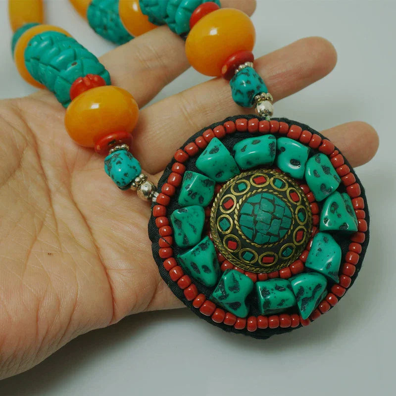 Rynx | Tibetan ethnic style jewelry, fashionable and atmospheric retro Tibetan accessories, Nepalese handmade necklaces