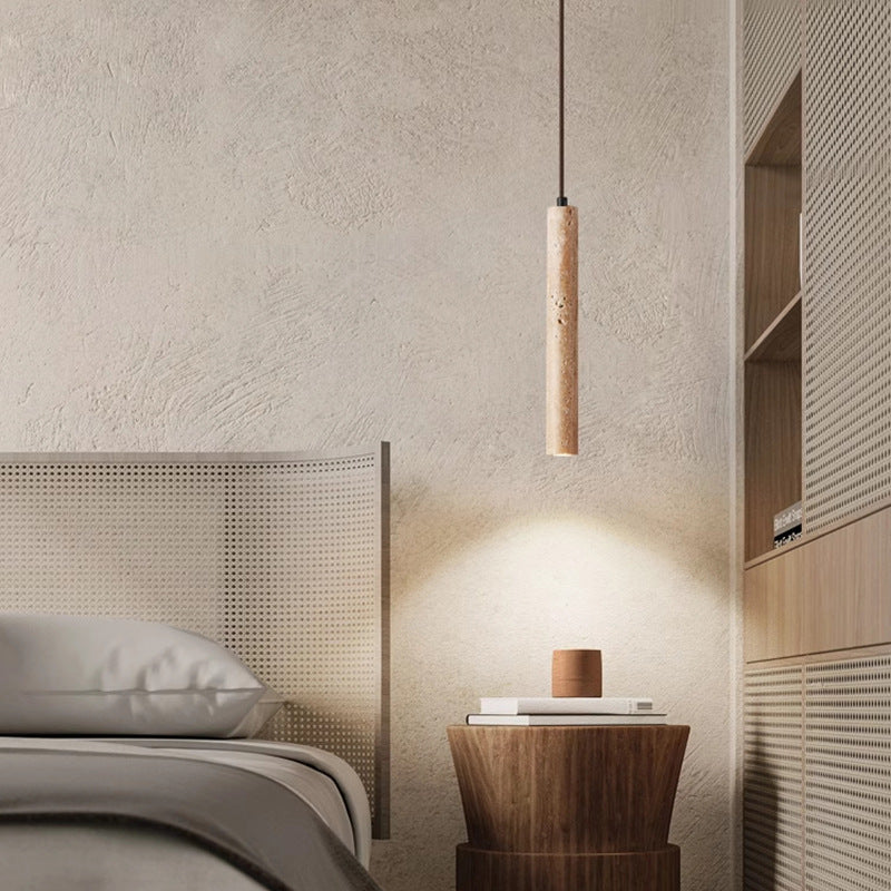 Rynx | Minimalist Travertine Ceiling Lamp Led
