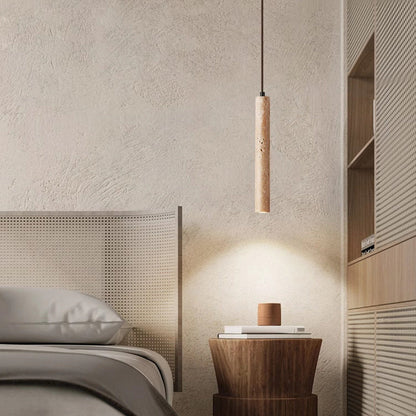 Rynx | Minimalist Travertine Ceiling Lamp Led