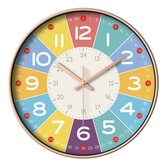 Rynx | SilentClock - Wall clock for children's room
