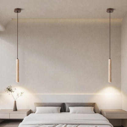 Rynx | Minimalist Travertine Ceiling Lamp Led