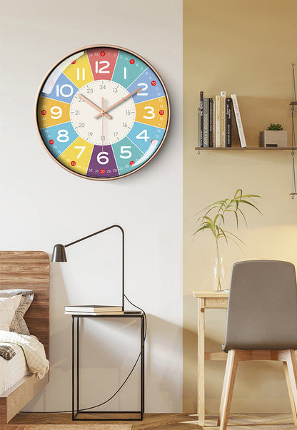 Rynx | SilentClock - Wall clock for children's room