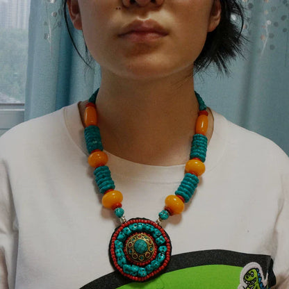 Rynx | Tibetan ethnic style jewelry, fashionable and atmospheric retro Tibetan accessories, Nepalese handmade necklaces