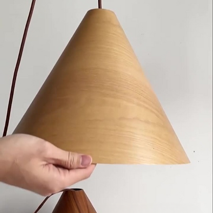 Rynx | Nordic Wood Hanging Lamp For Dining Room And Bedroom
