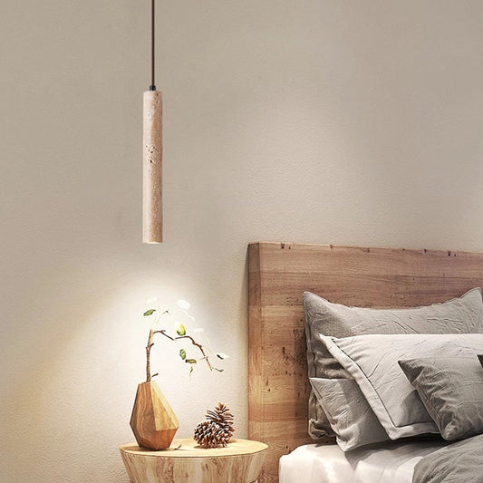 Rynx | Minimalist Travertine Ceiling Lamp Led