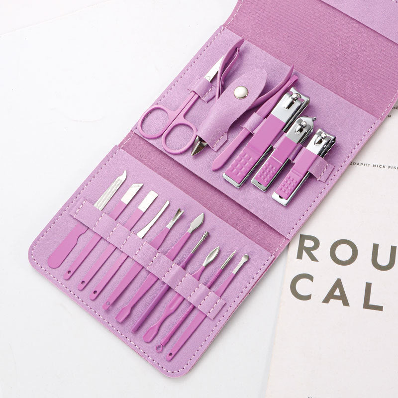RYNX | 10-Piece Nail Care Set (Ten Colors)