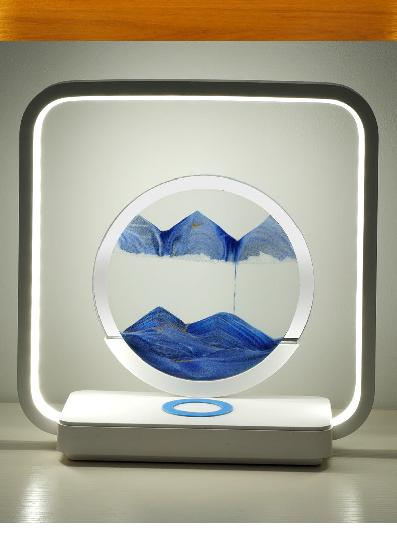 Rynx | Wireless charging movable sand lamp