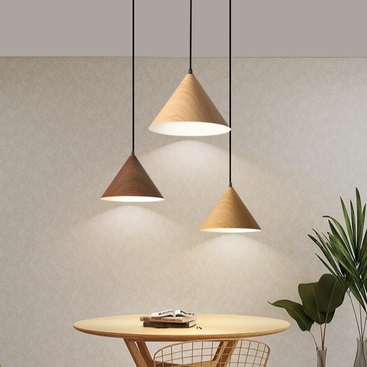Rynx | Nordic Wood Hanging Lamp For Dining Room And Bedroom