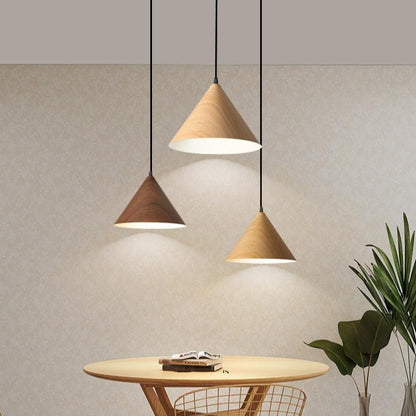 Rynx | Nordic Wood Hanging Lamp For Dining Room And Bedroom