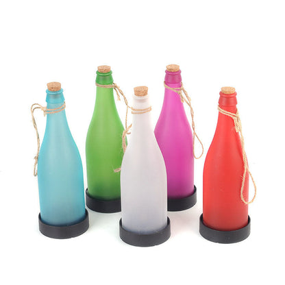 Rynx | 5 Piece Solar Wine Bottle Light Outdoor Decoration Plastic LED Hanging Light