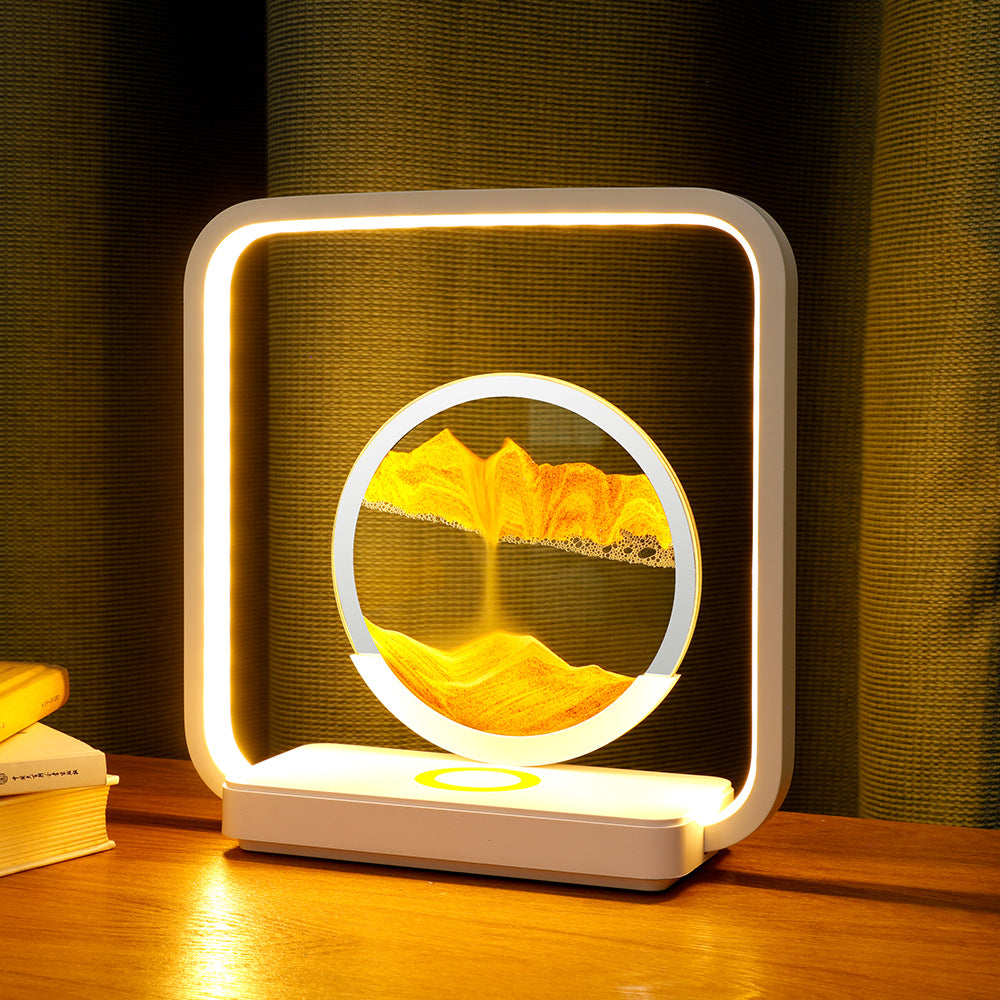 Rynx | Wireless charging movable sand lamp