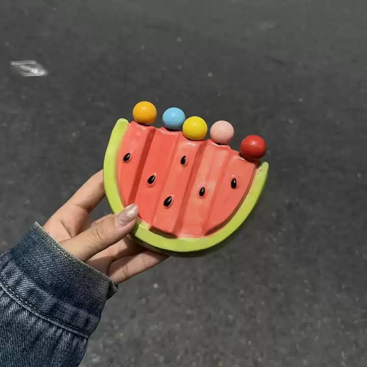Rynx | Watermelon Fruit Bite Sticks Fork Set