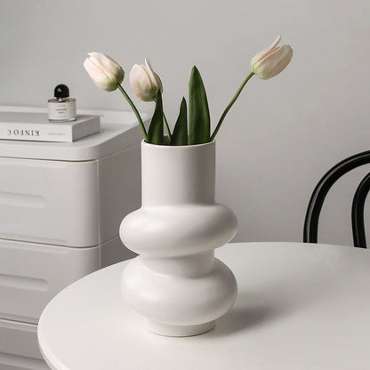 Rynx | Pure White Special Shape Vase