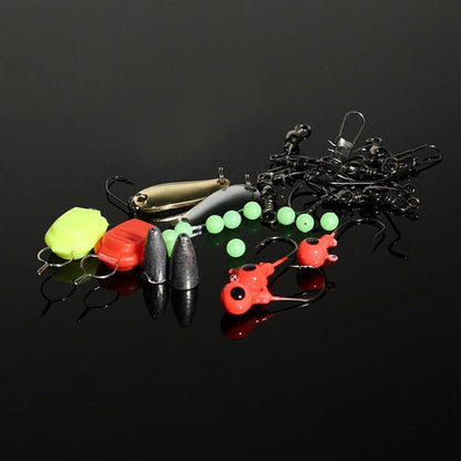 Rynx | 101 PCS Fishing Bait Lure Kit Fishing Tackle (Green)