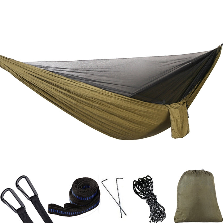 Rynx | Portable Outdoor Hammock with Mosquito Nets (Army Green)