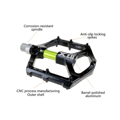 Rynx | SHANMASHI 1031 Magnesium Alloy Pedal Non-slip Comfortable Bicycle Folding Pedal(Pink)