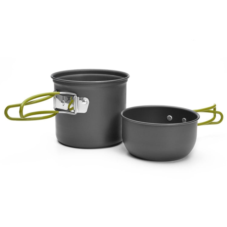 Rynx | DS-101 Portable Outdoor Camping Cooking Set Picnic Boiler Cookware Combination (Black)
