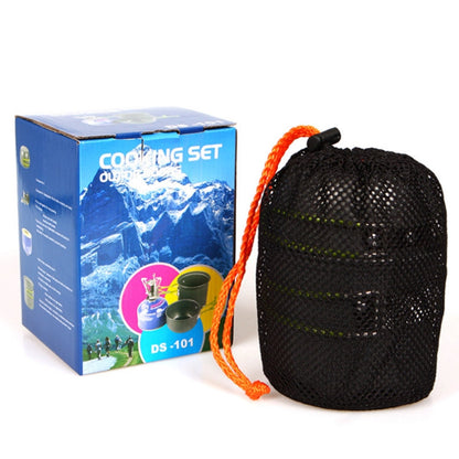 Rynx | DS-101 Portable Outdoor Camping Cooking Set Picnic Boiler Cookware Combination (Black)