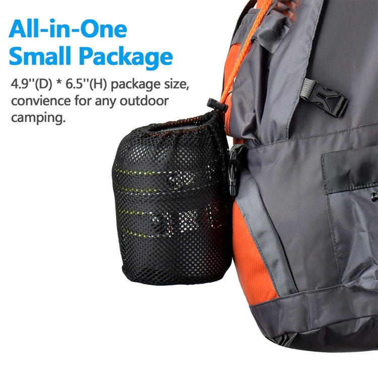 Rynx | DS-101 Portable Outdoor Camping Cooking Set Picnic Boiler Cookware Combination (Orange)
