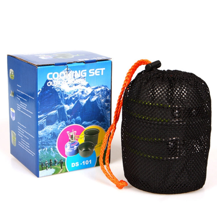 Rynx | DS-101 Portable Outdoor Camping Cooking Set Picnic Boiler Cookware Combination (Orange)