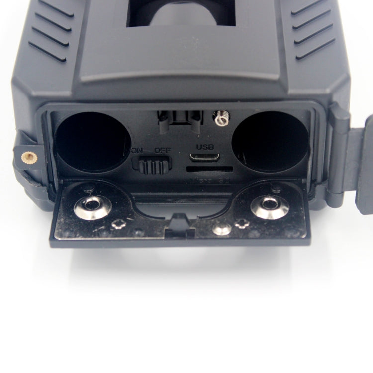 Rynx | PR-200B 120 Degrees Wide Angle Lens IP56 Waterproof  12MP 1080P HD Infrared Hunting Trail Camera, Support TF Card, PIR Distance: 10-15m (Black)