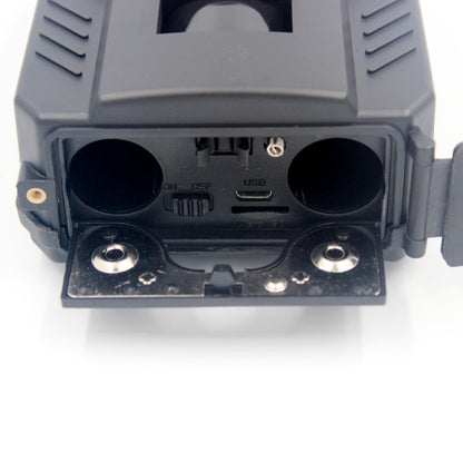 Rynx | PR-200B 120 Degrees Wide Angle Lens IP56 Waterproof  12MP 1080P HD Infrared Hunting Trail Camera, Support TF Card, PIR Distance: 10-15m (Black)