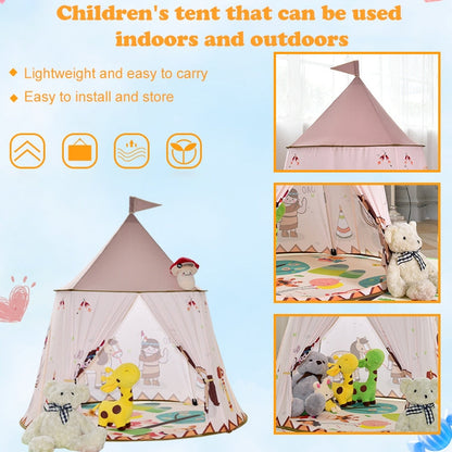 Rynx | Indian Castle Children Indoor Outdoor Tent Mongolian Yurt Toy House