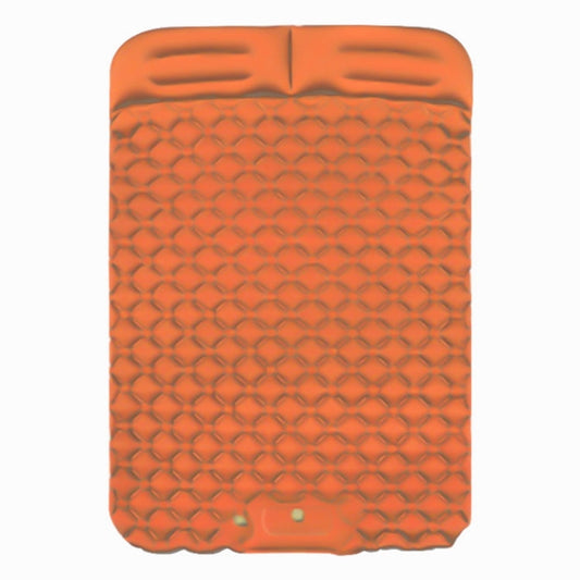 Rynx | Outdoor Camping Foot-step Automatic Inflatable Cushion Portable TPU Inflatable Double Bed, Size: 195 x 119 x 16cm(Orange)