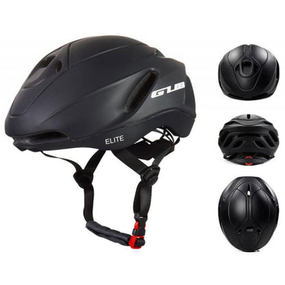 Rynx | GUB Elite Unisex Adjustable Bicycle Riding Helmet, Size: M(Matte Black)