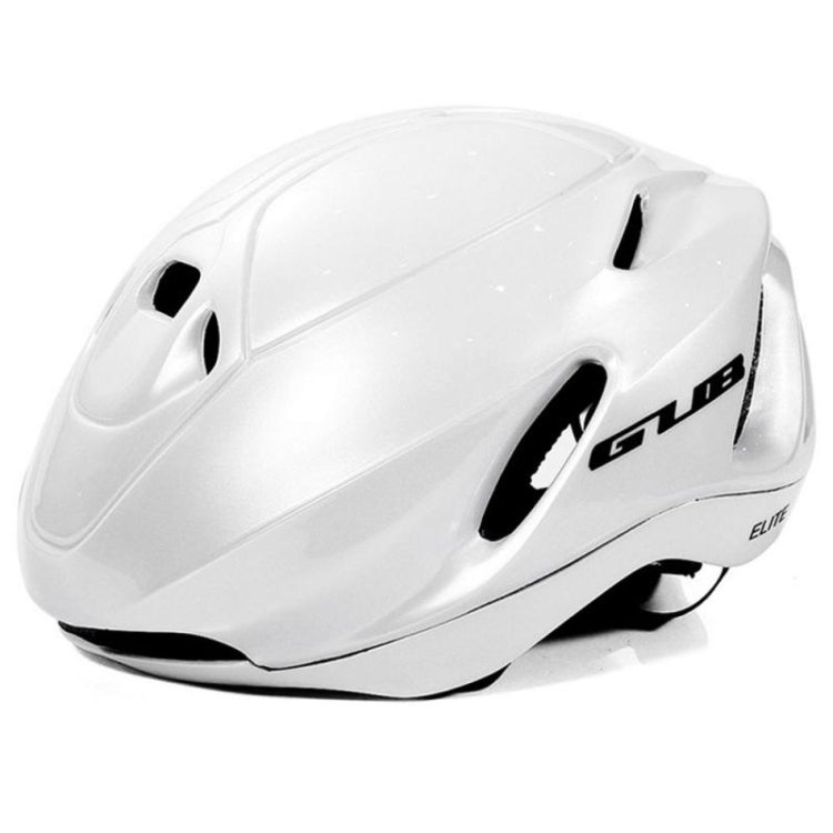 Rynx | GUB Elite Unisex Adjustable Bicycle Riding Helmet, Size: M(Pearl White)