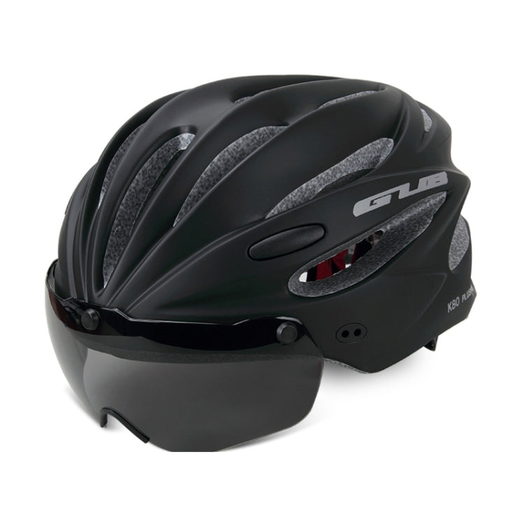 Rynx | GUB K80 Plus Bike Helmet With Visor And Goggles(Black)