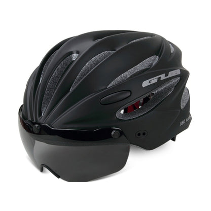 Rynx | GUB K80 Plus Bike Helmet With Visor And Goggles(Black)