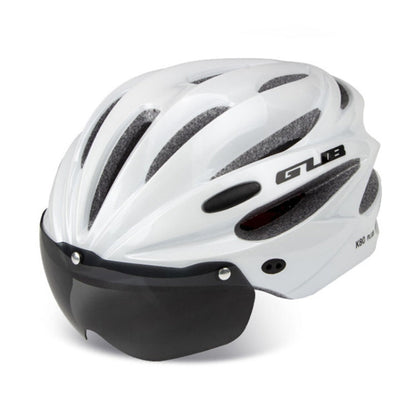 Rynx | GUB K80 Plus Bike Helmet With Visor And Goggles(White)
