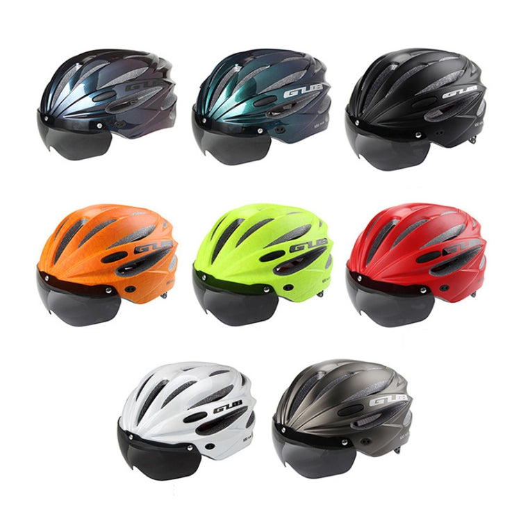 Rynx | GUB K80 Plus Bike Helmet With Visor And Goggles(Gradient Blue)