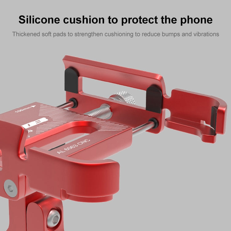 Rynx | GUB P30 Aluminum Bike Phone Holder(Red)