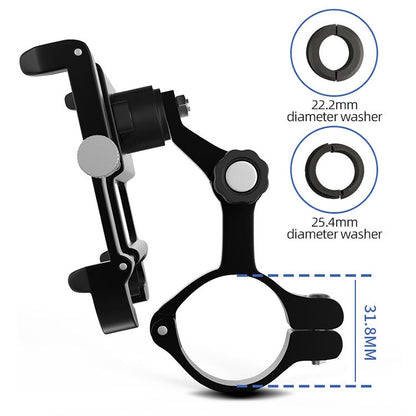 Rynx | GUB Plus 11 Rotatable Bicycle Phone Holder(Black)